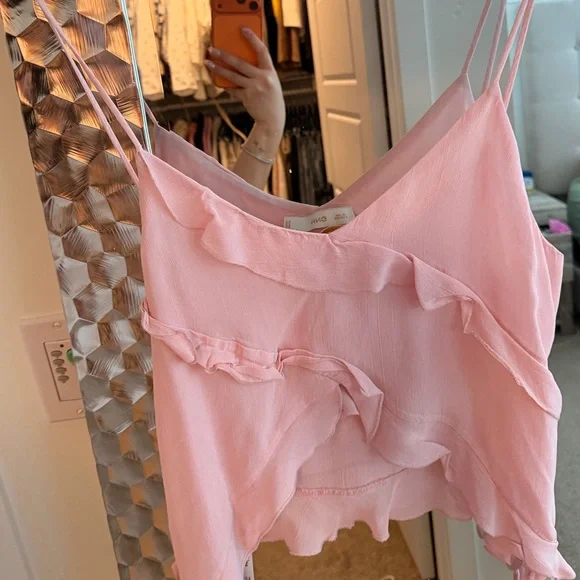 Mango Pink Chiffon Ruffle Too - Picture 11 of 11